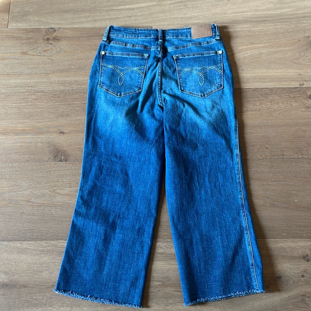 Judy Blue Women's Flare Jeans in Blue - Picture 15 of 16